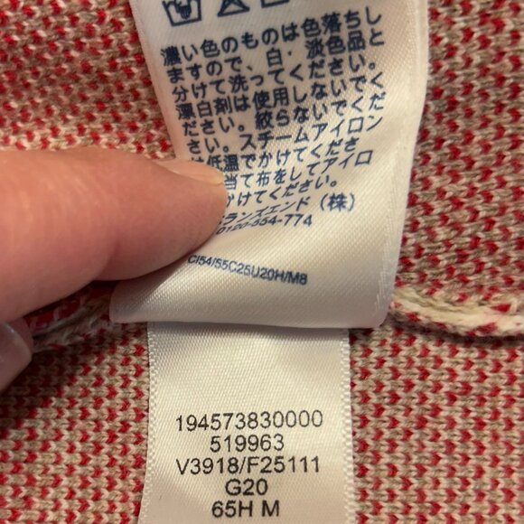 LANDS' END Women's Lofty Coatigan - Birdseye Jacquard - Worn Once - Picture 9 of 12